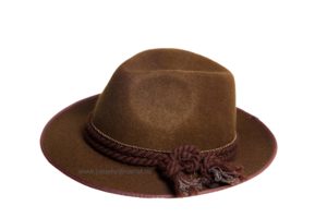 Pălărie clasica pentru bărbaţi cu snur gros