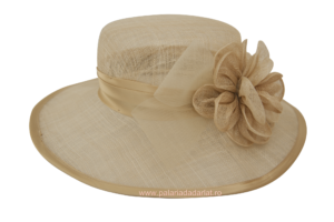 Pălărie eleganta de vară din fibră naturală – D30