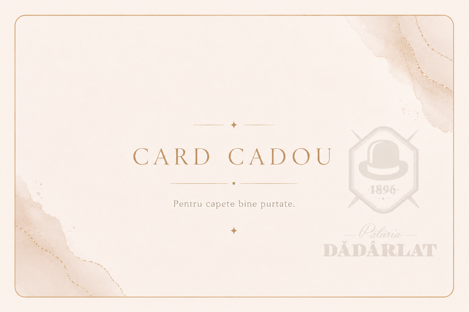 Card cadou - pentru un prieten, persoana iubita, un dar de nuntă sau de botez