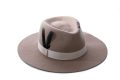 Pălărie Fedora Illuminating din Fetru de Iepure Bej D 90