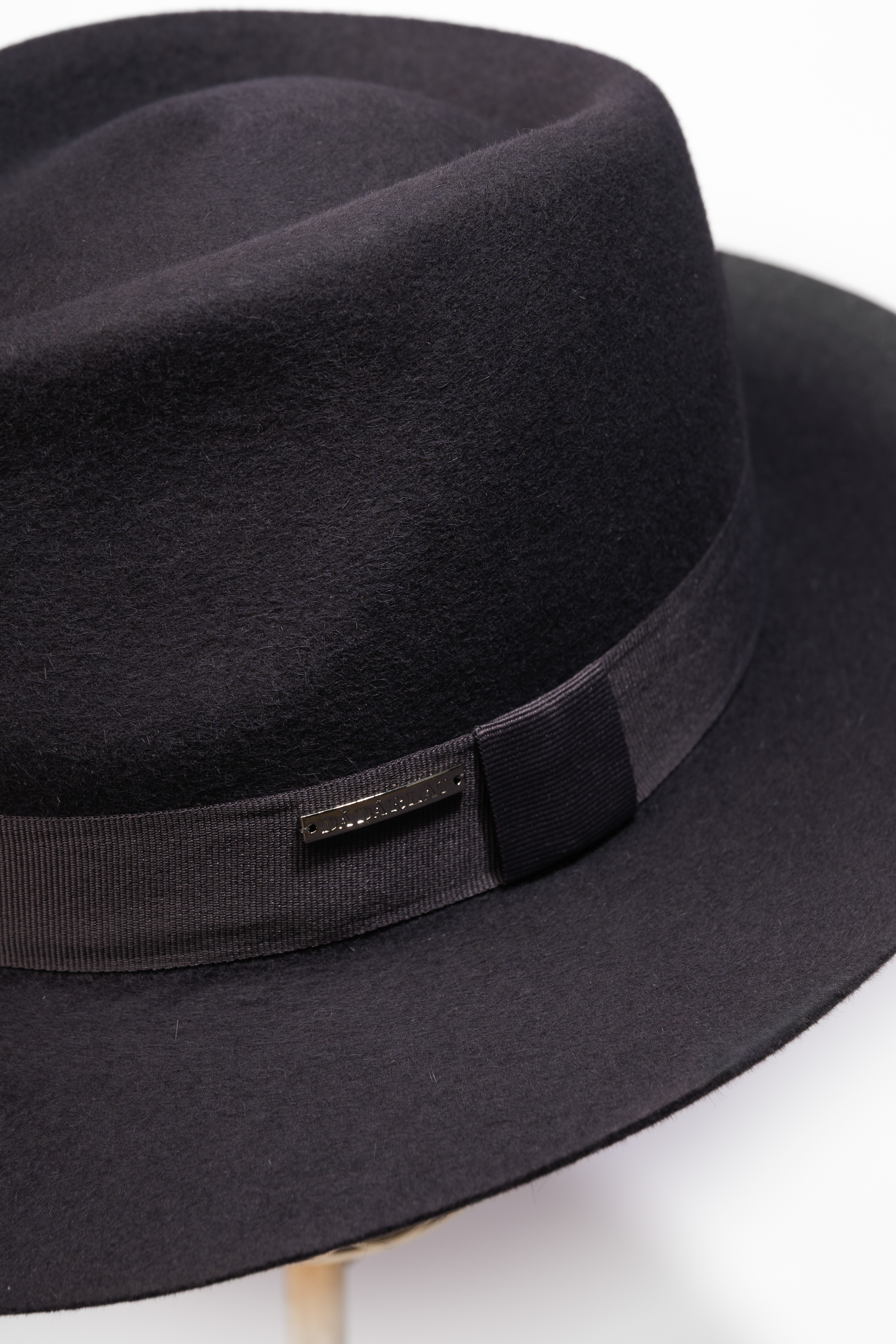 Palarie barbati Fedora Lucian Blaga Gri Inchis