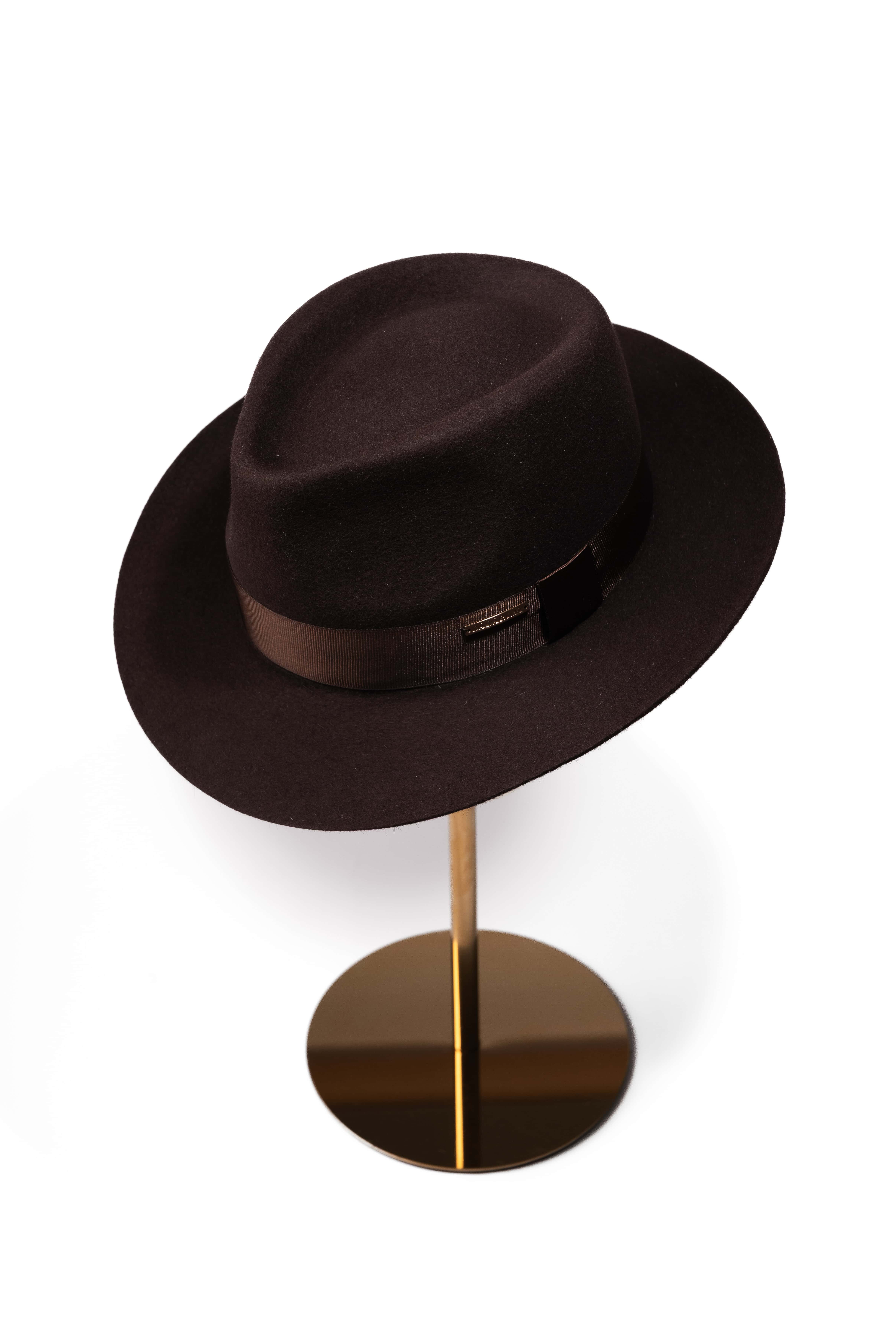 Palarie barbati Fedora Lucian Blaga Maro Inchis Palarie barbati Fedora Lucian Blaga Maro Inchis