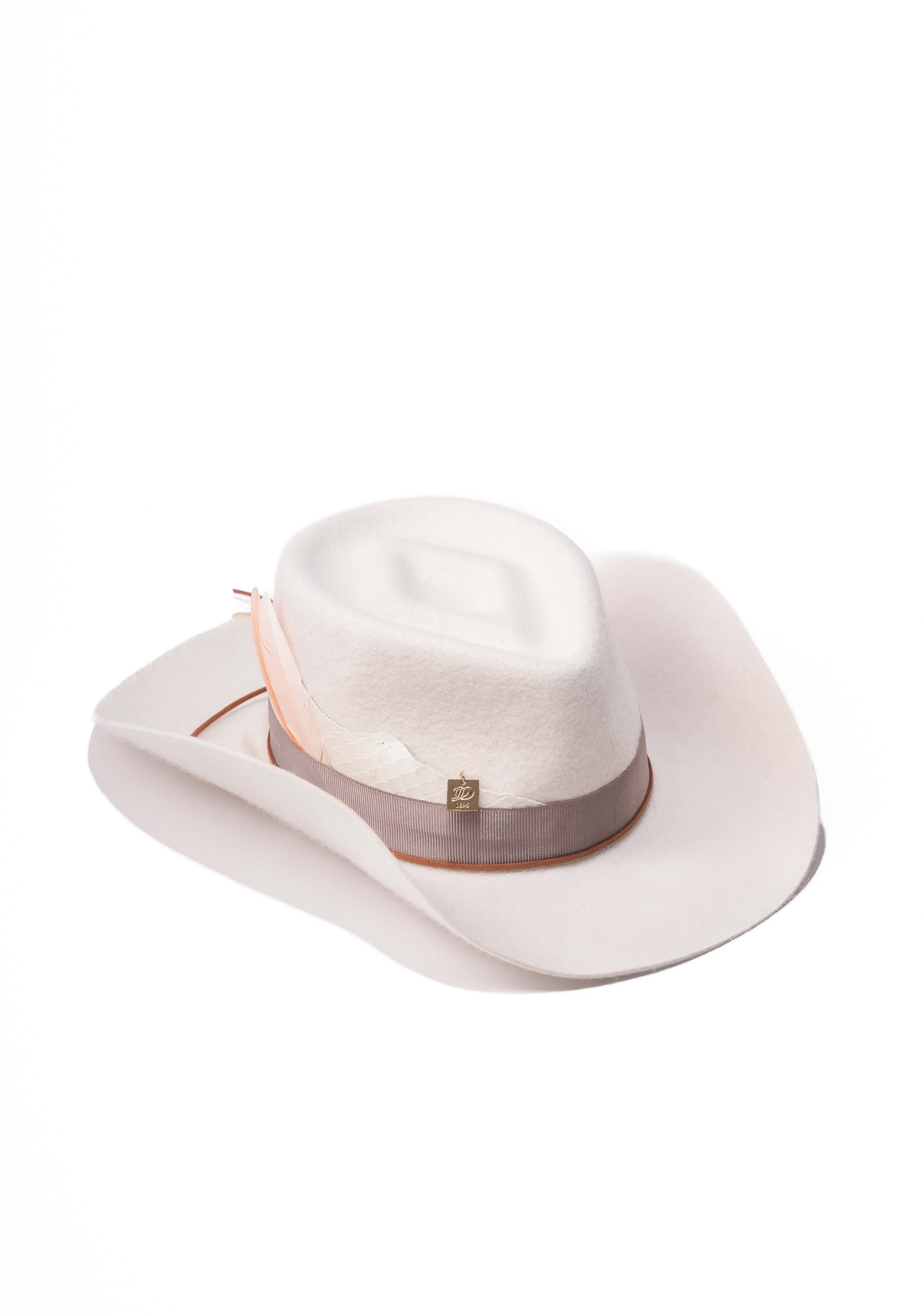 Palarie dama Diamond Cowboy Axis Alb Palarie dama Diamond Cowboy Axis Alb