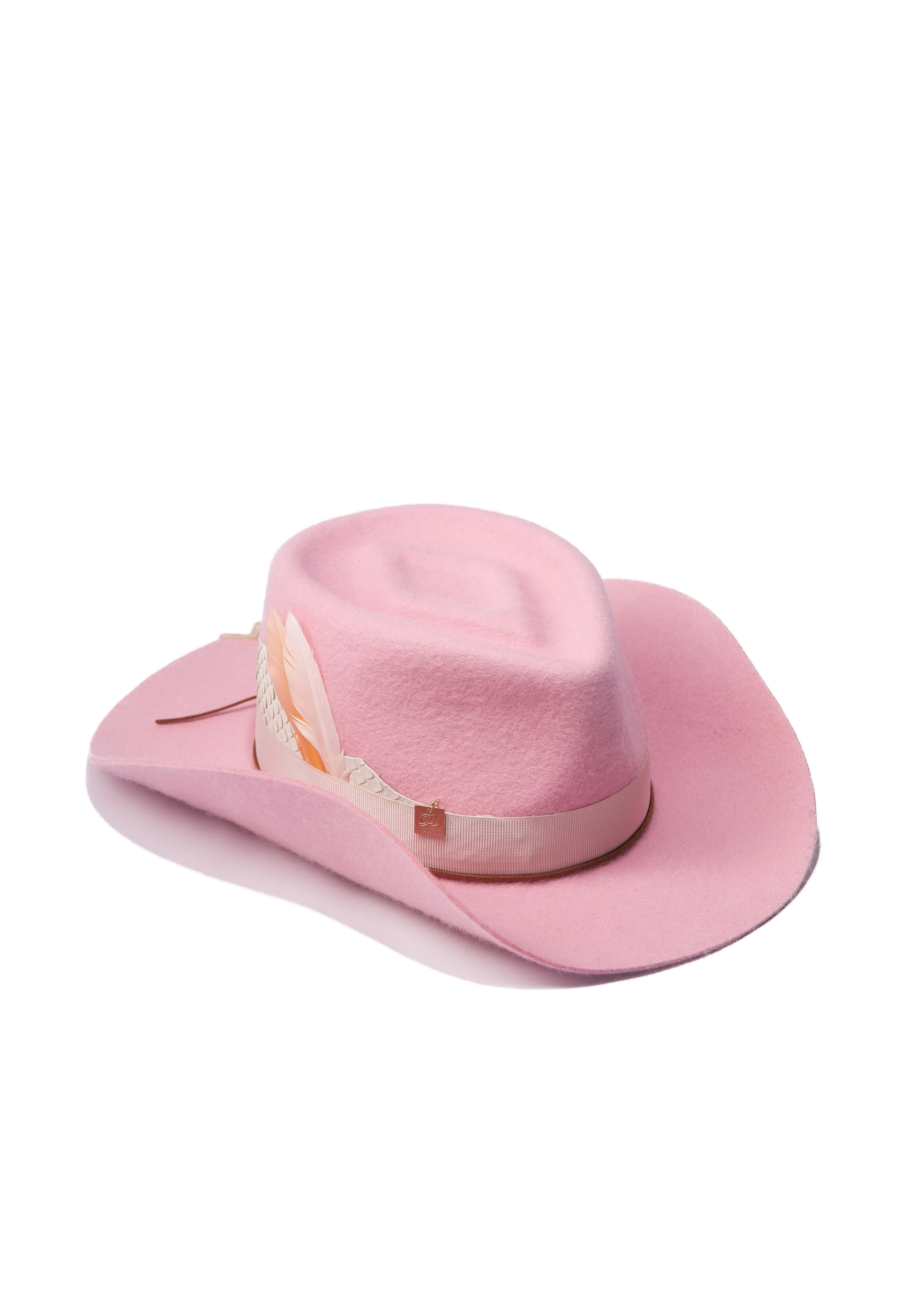 Palarie dama Diamond Cowboy Axis Roz Pal Palarie dama Diamond Cowboy Axis Roz Pal