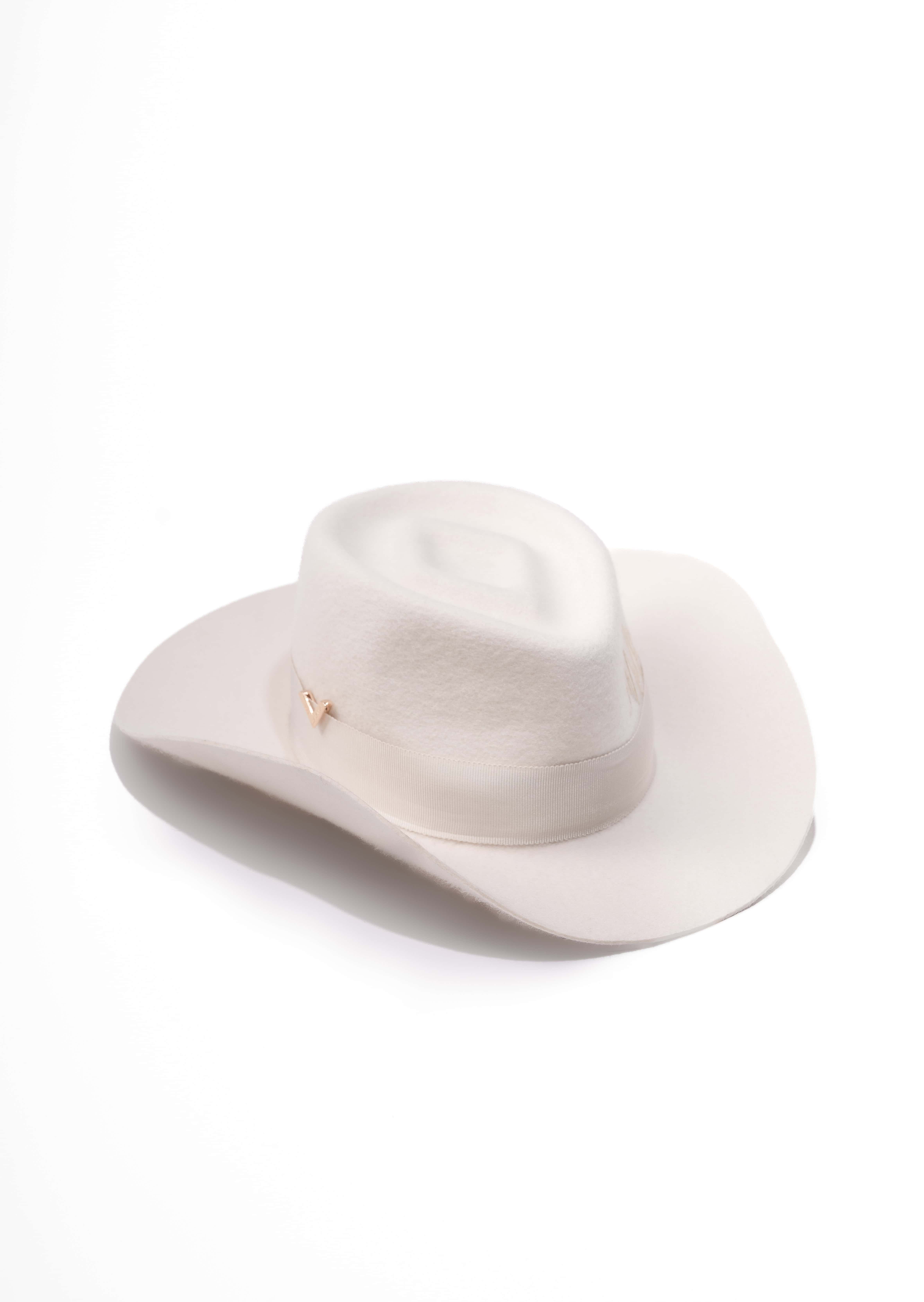 Palarie dama Diamond Cowboy Puls Alb Palarie dama Diamond Cowboy Puls Alb