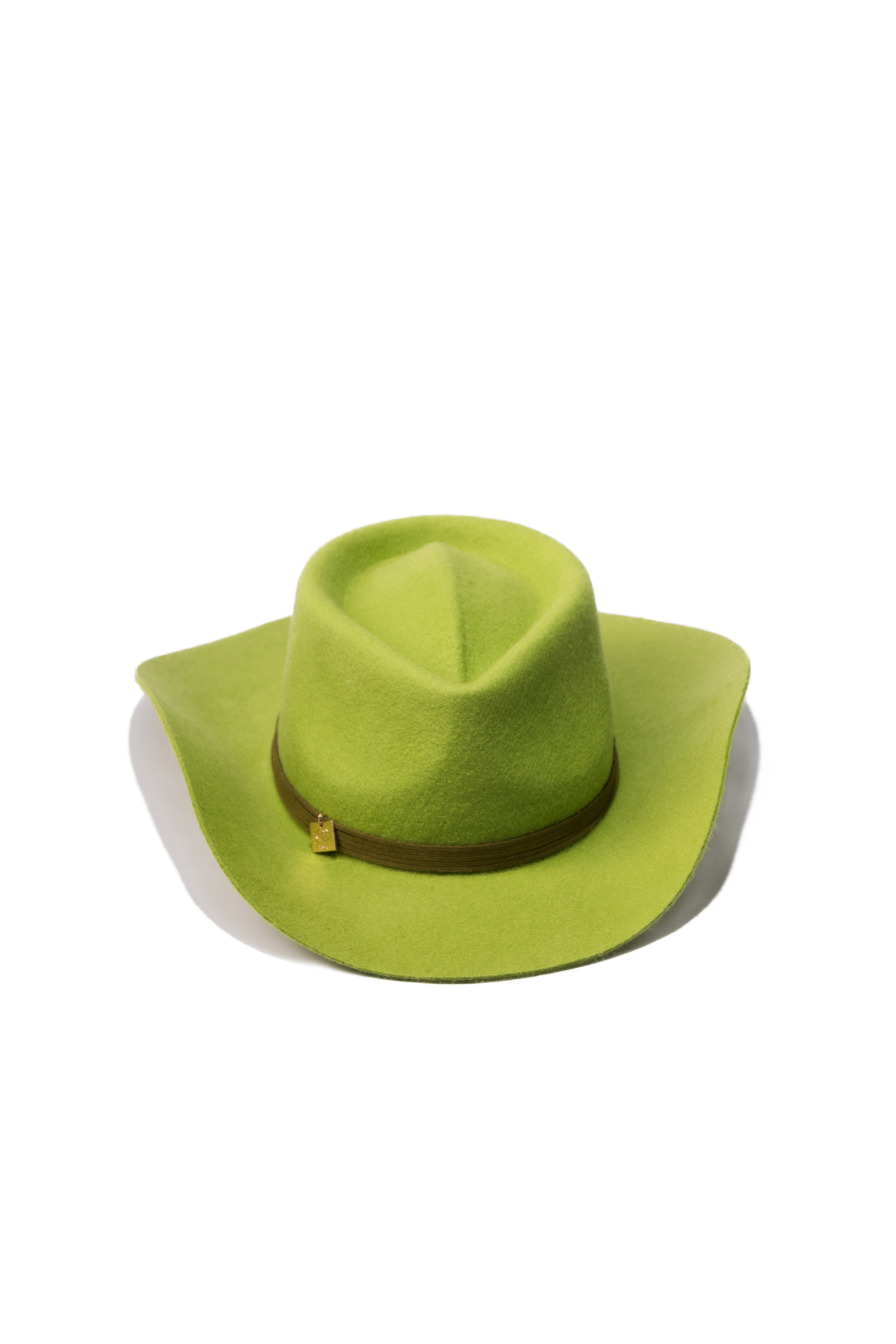 Palarie dama Newdora Cowboy Nodus Verde Deschis