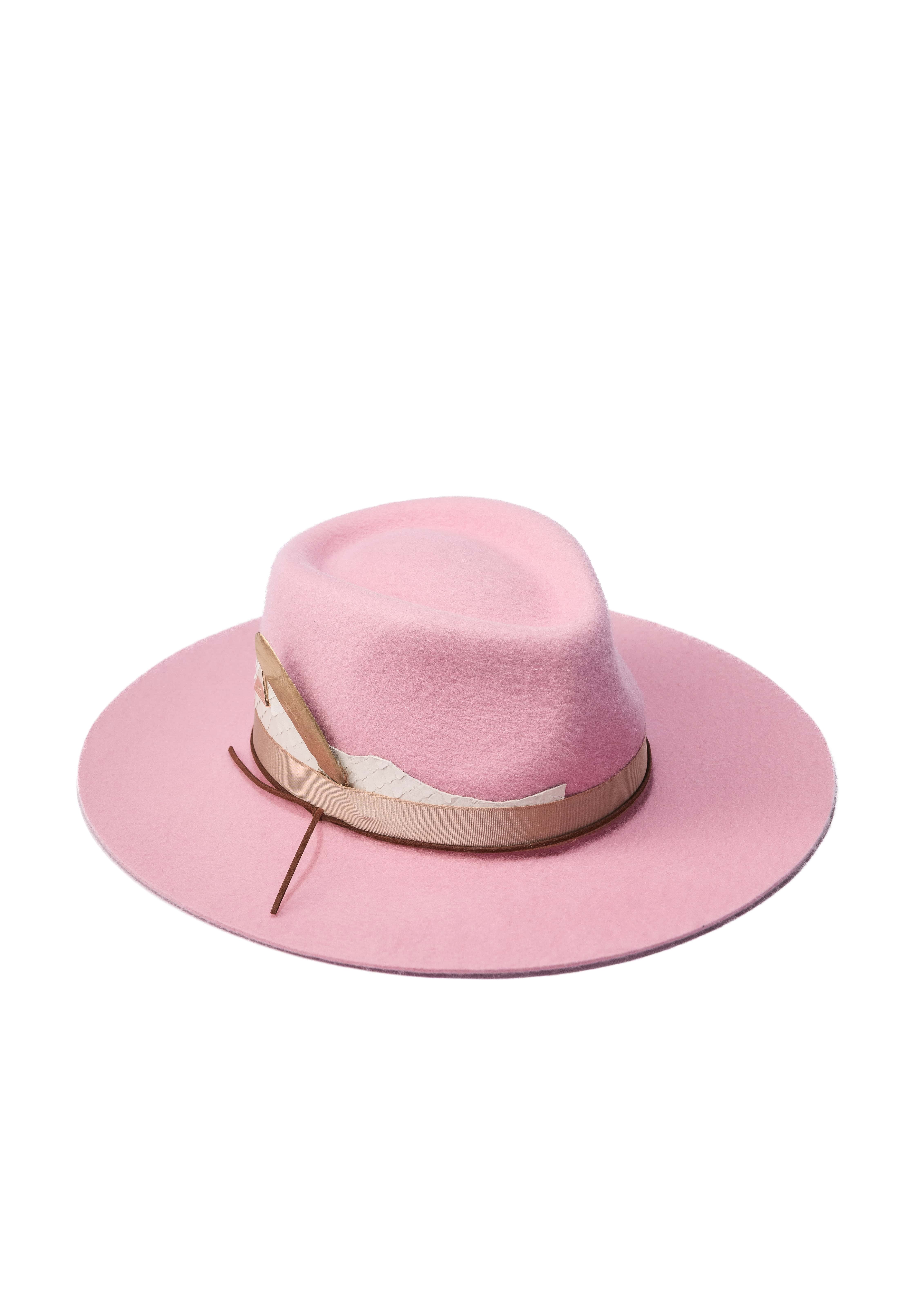 Palarie dama Fedora Origin Roz Pal Palarie dama Fedora Origin Roz Pal