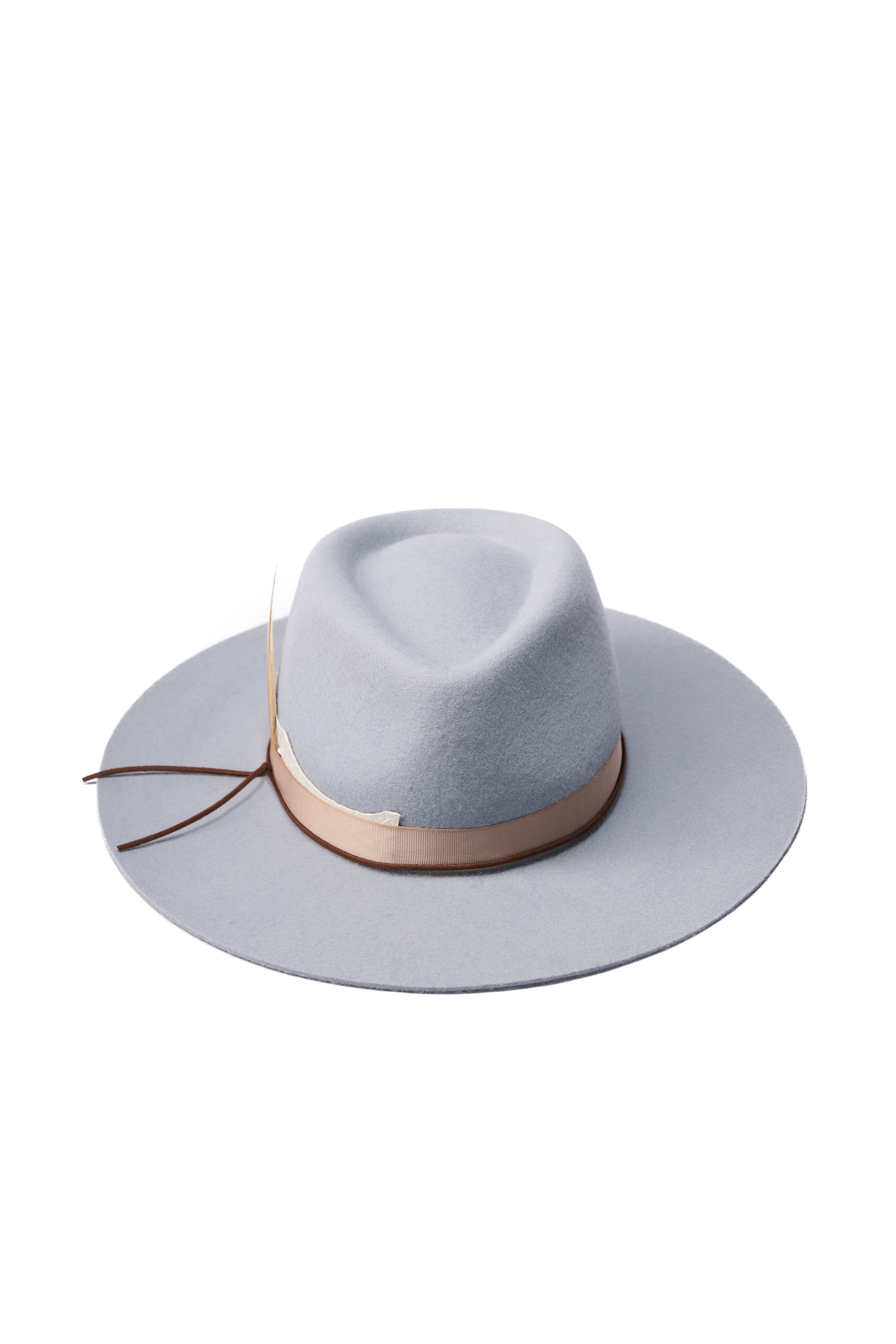 Palarie dama Fedora Origin Albastru Deschis
