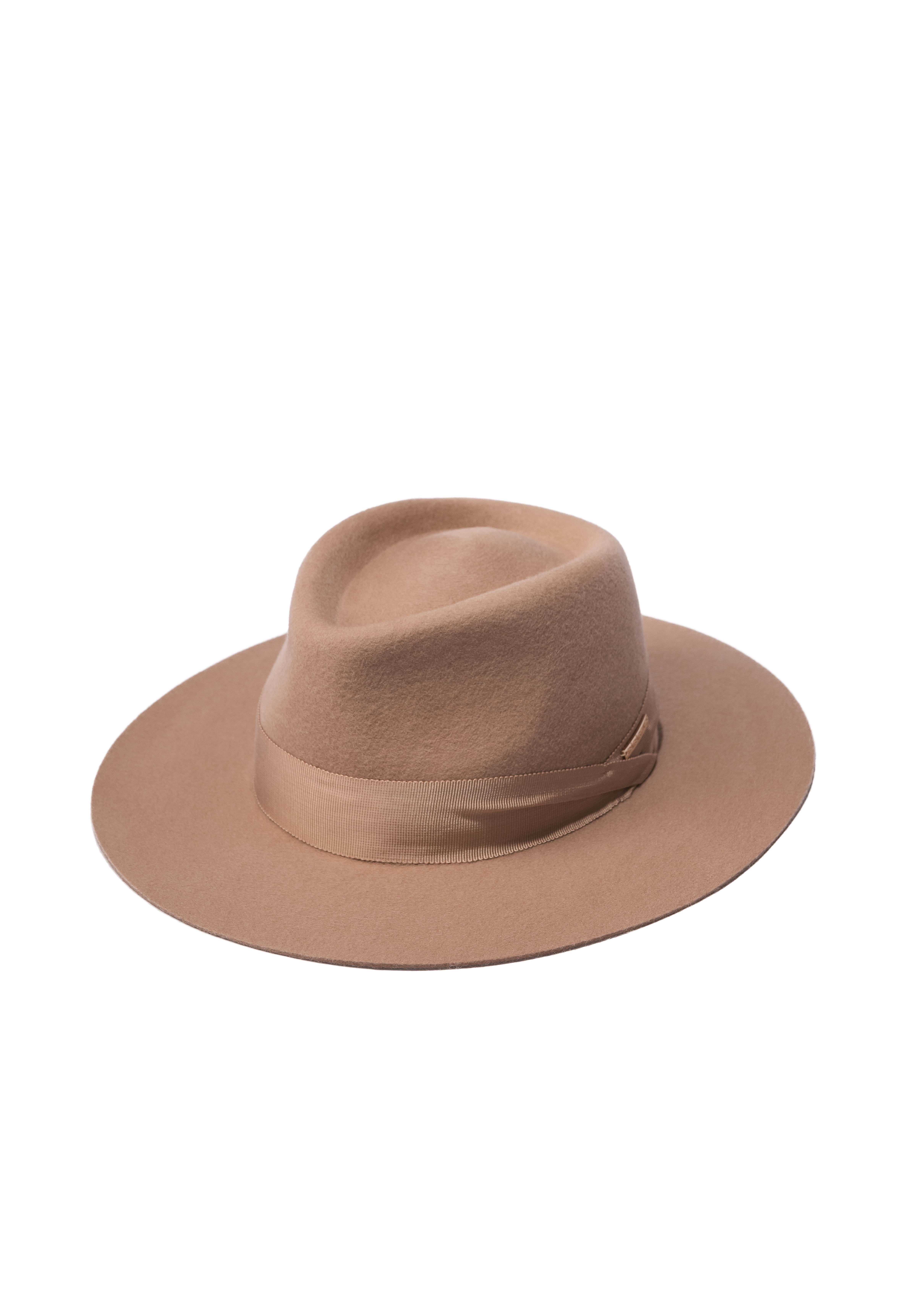Palarie unisex Fedora Aster Bej Palarie unisex Fedora Aster Bej
