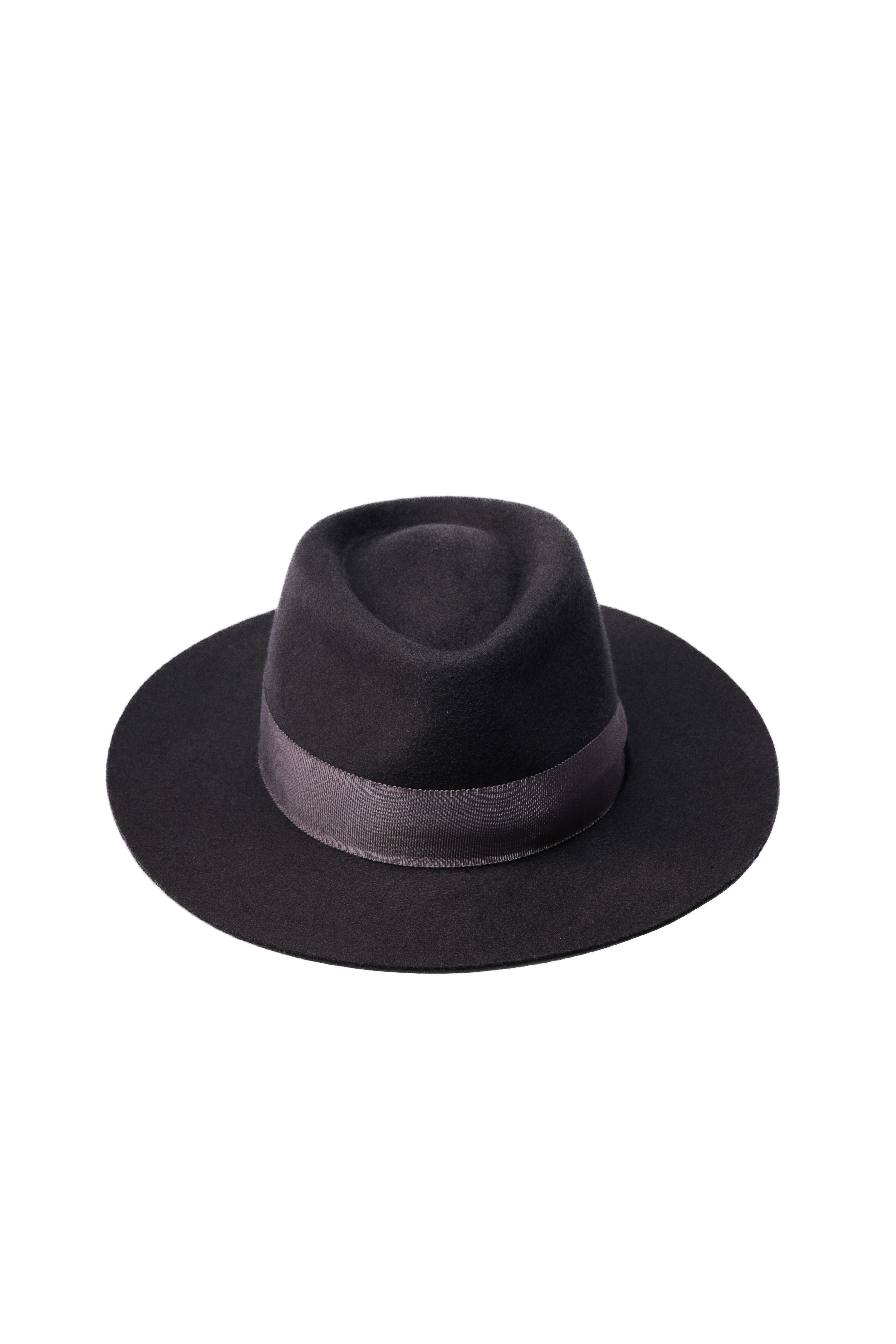Palarie unisex Fedora Aster Gri Inchis