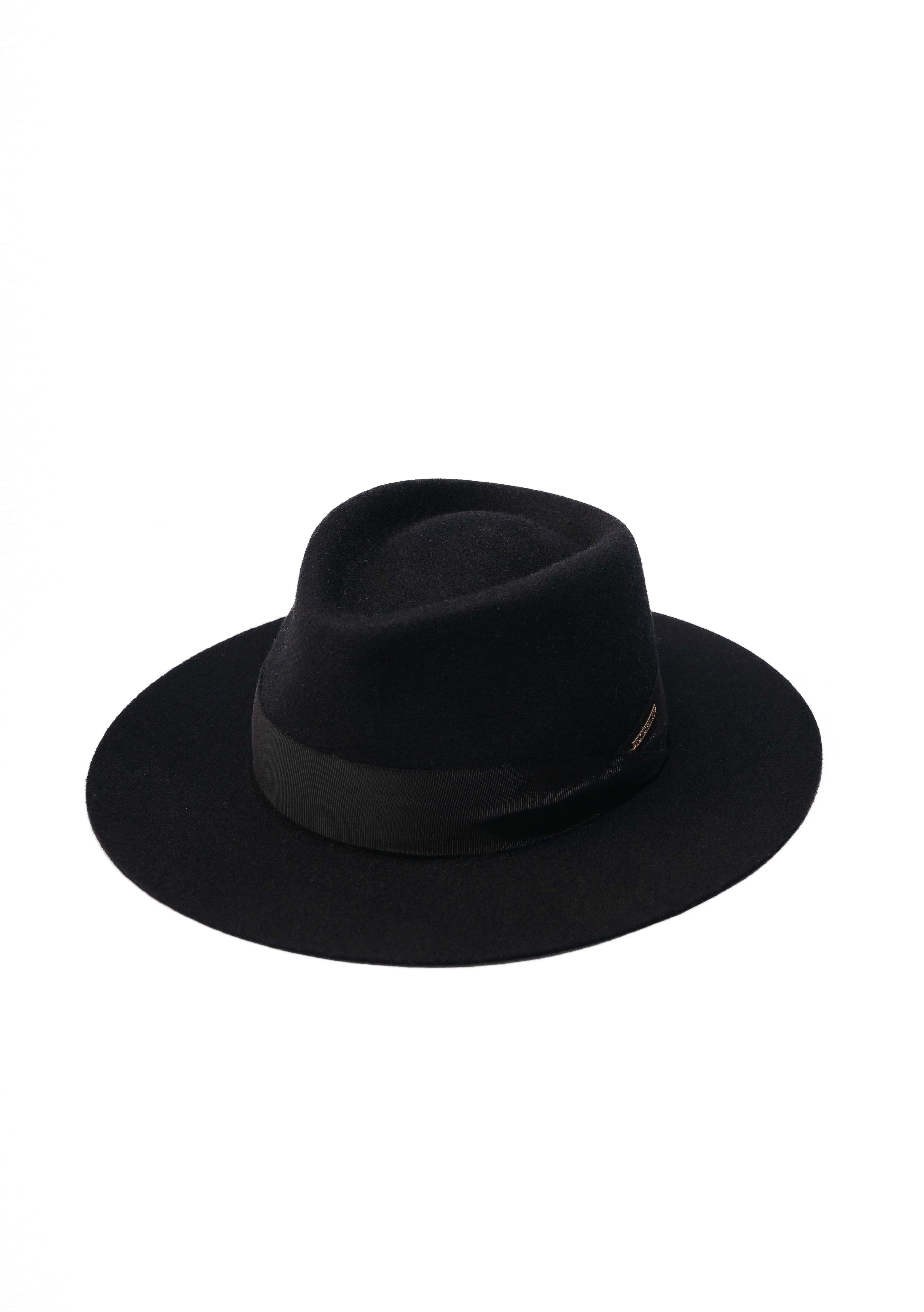 Palarie unisex Fedora Aster Negru Palarie unisex Fedora Aster Negru