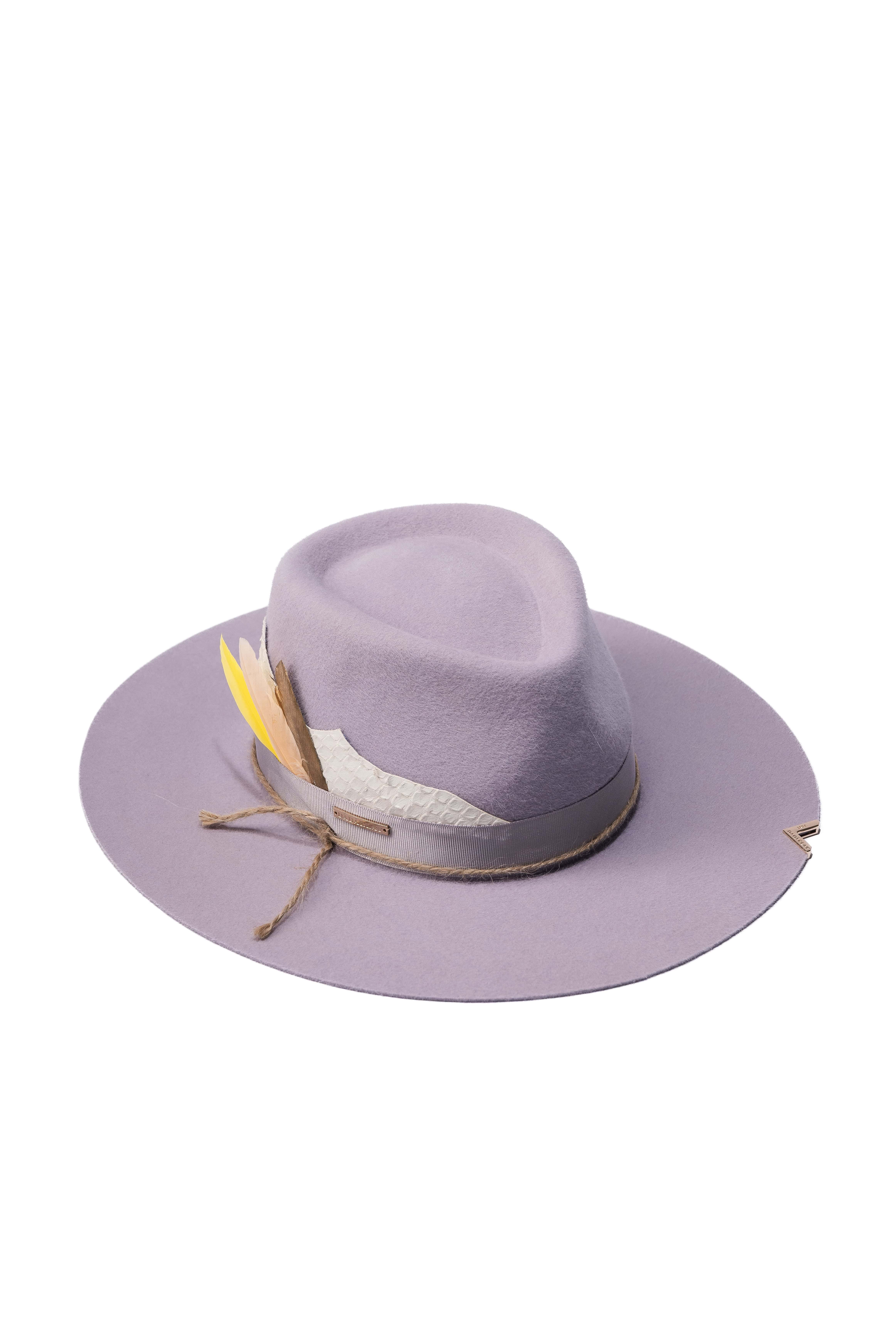 Palarie dama Fedora Echo Mov Deschis Palarie dama Fedora Echo Mov Deschis
