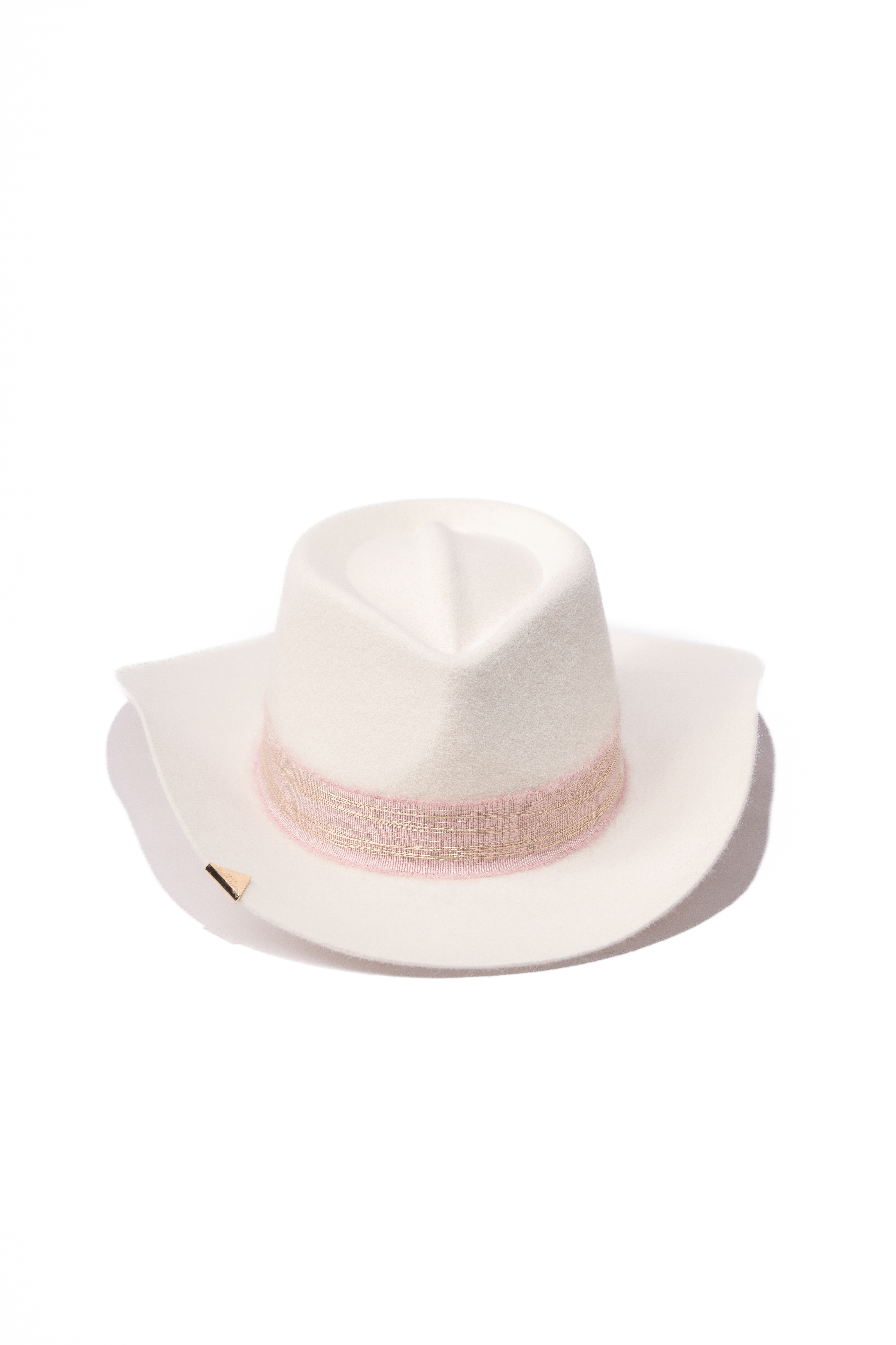 Palarie dama Newdora Cowboy Temei Alb