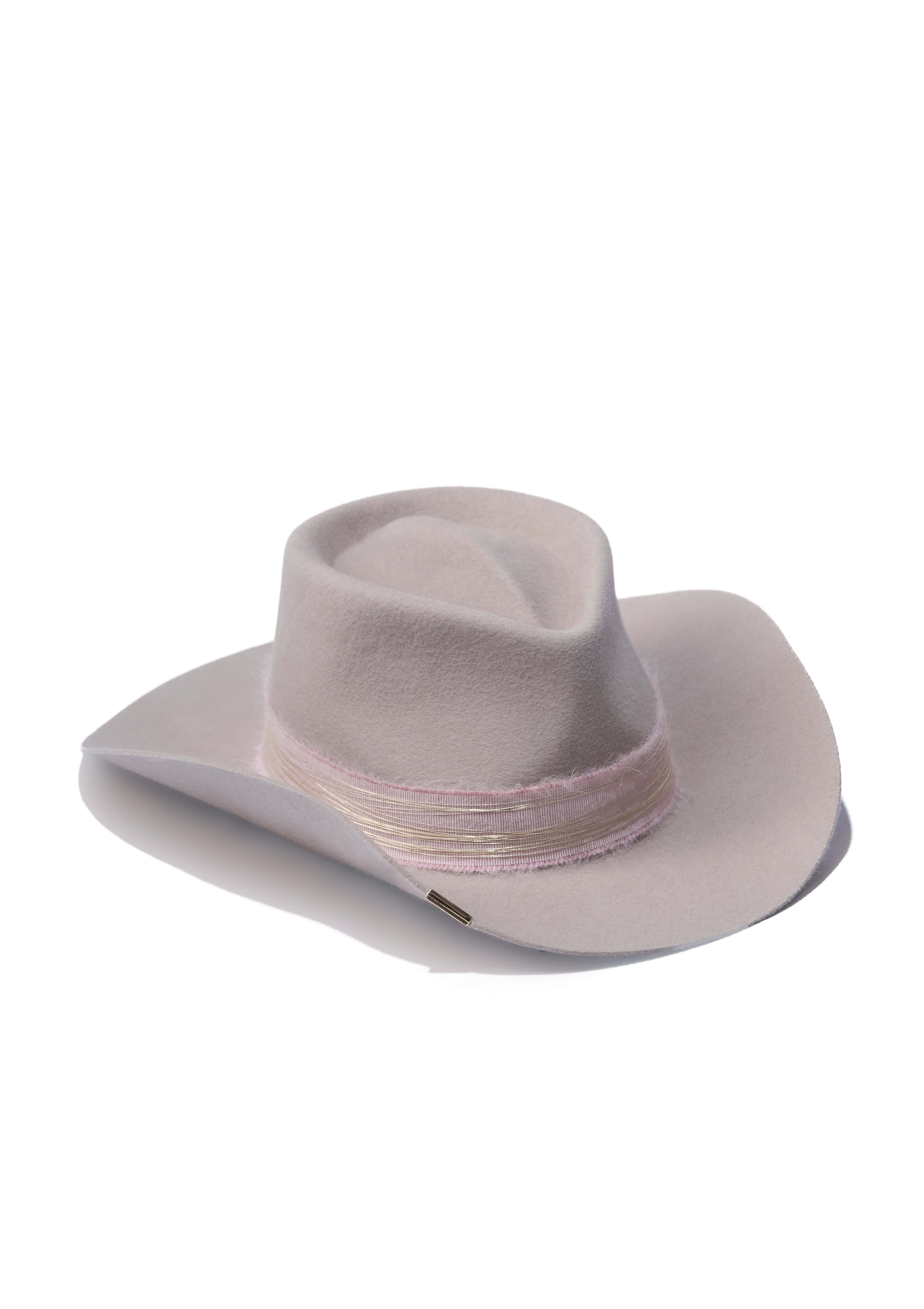 Palarie dama Newdora Cowboy Temei Grej Palarie dama Newdora Cowboy Temei Grej