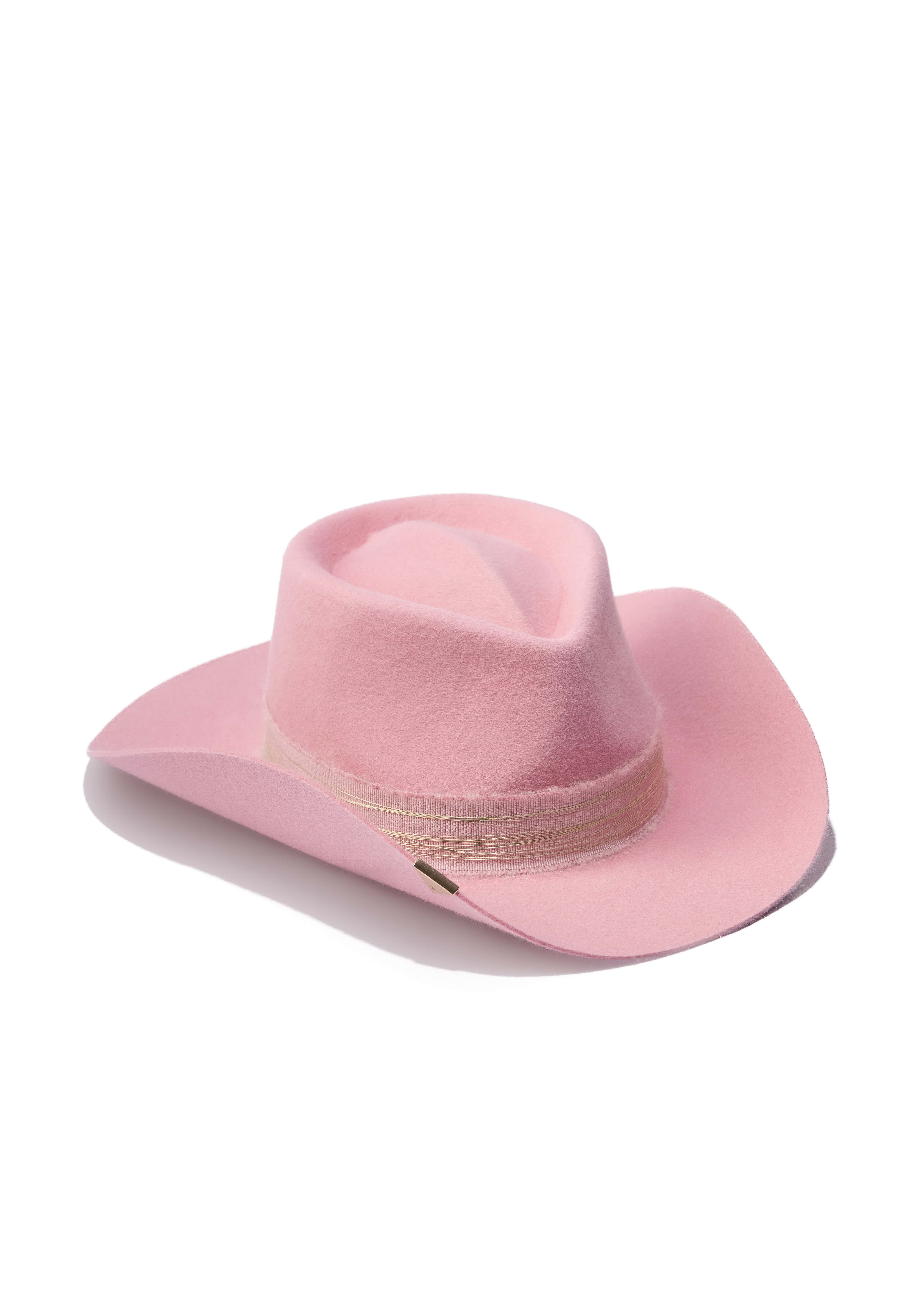 Palarie dama Newdora Cowboy Temei Roz Pal Palarie dama Newdora Cowboy Temei Roz Pal