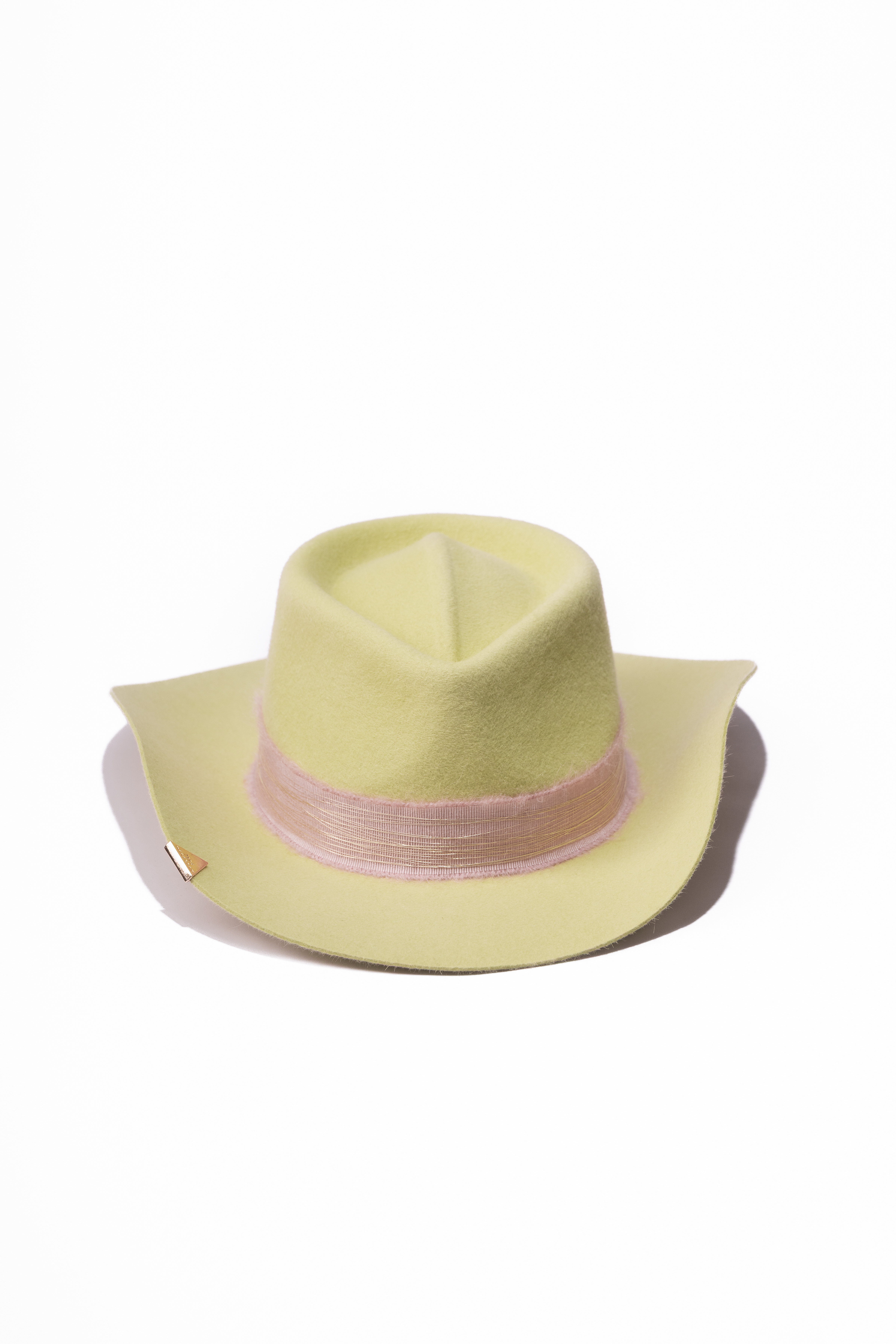 Palarie dama Newdora Cowboy Temei Verde Fistic
