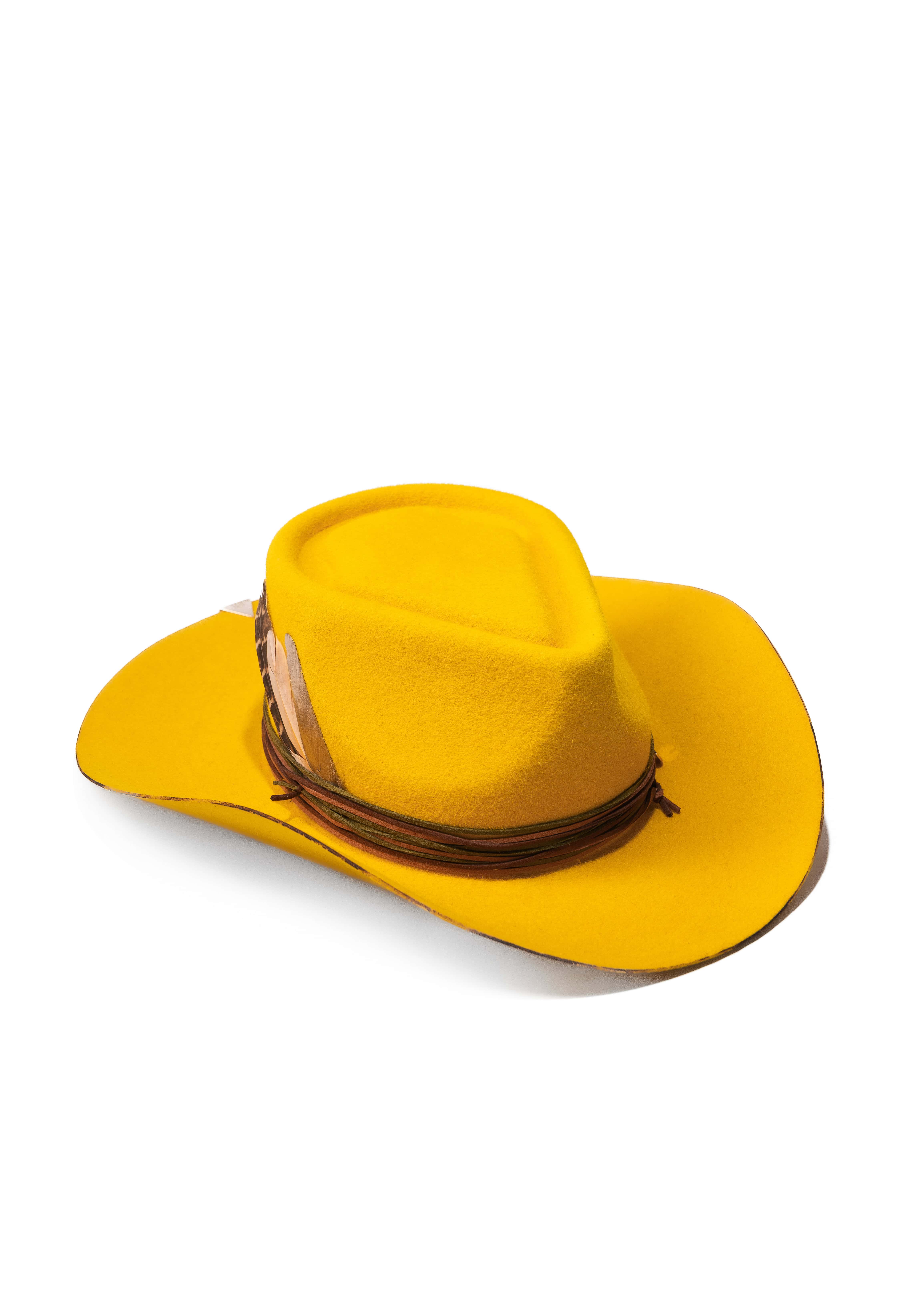 Palarie unisex Arrow Cowboy Solar Galben Palarie unisex Arrow Cowboy Solar Galben